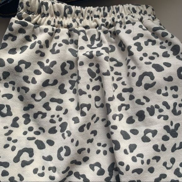 DREW Leopard Slit Leg Pants - Picture 6 of 10